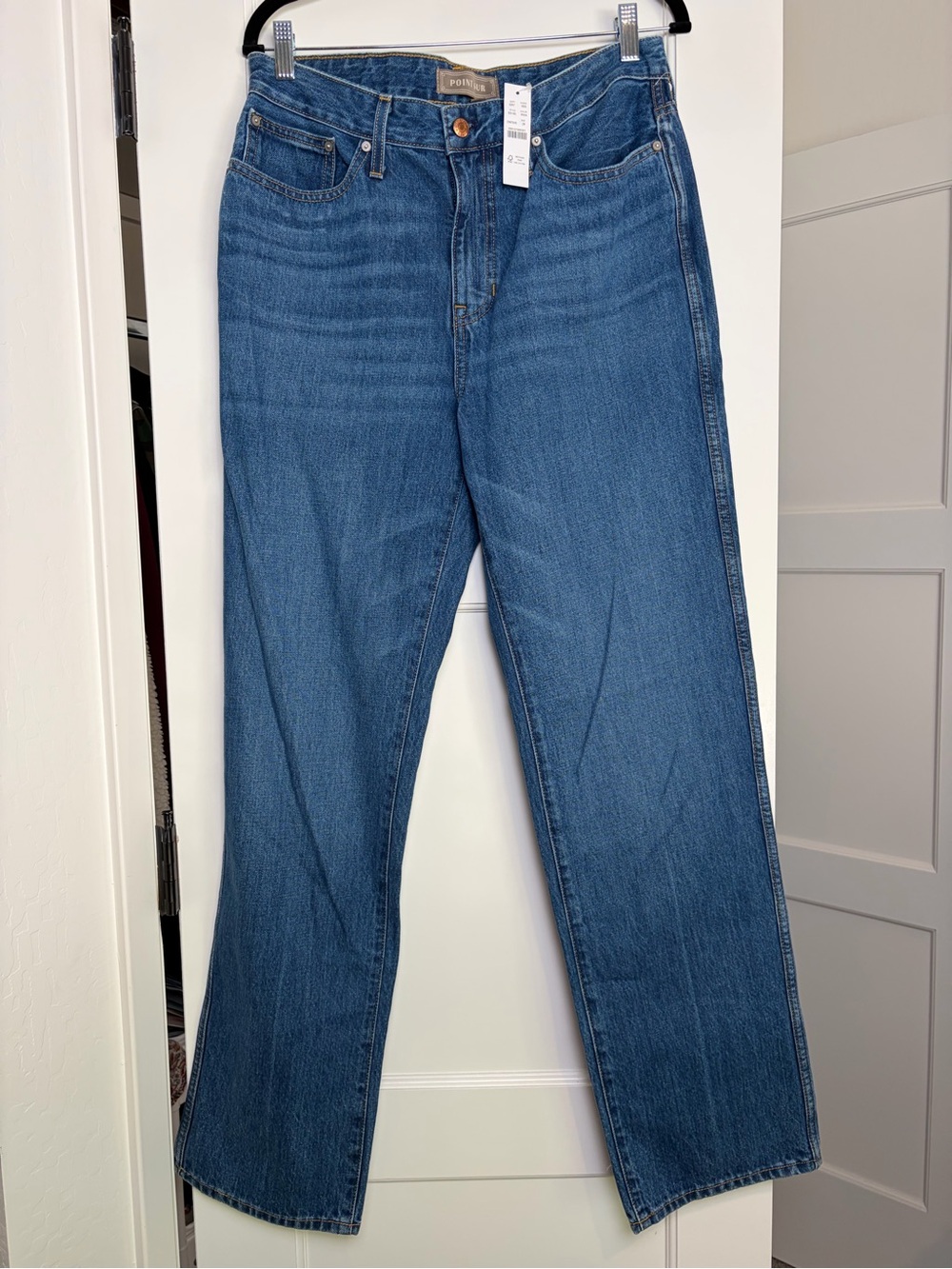 NWT J.Crew Limited-Edition Point Sur Nipped Straight Jean in Rodeo Wash (28) - Picture 2 of 5
